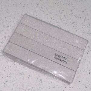 Nail File Jumbo Shape 100/180 GRIT 💅🏾 (12 pack)